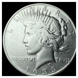 1935-S Silver Peace Dollar CLOSELY UNCIRCULATED