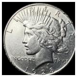 1928 Silver Peace Dollar UNCIRCULATED