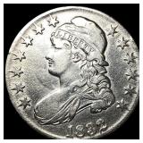 1832 Capped Bust Half Dollar CHOICE AU