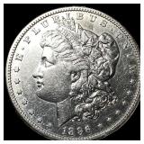 1896-S Silver Morgan Dollar CLOSELY UNCIRCULATED