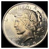 1925 Silver Peace Dollar CHOICE BU