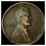 1909-S RD Lincoln Wheat Cent CLOSELY UNCIRCULATED