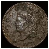 1829 Coronet Head Large Cent LIGHTLY  CIRCULATED