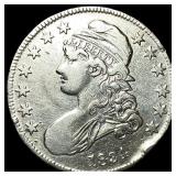 1834 Capped Bust Half Dollar NEARLY  UNCIRCULATED