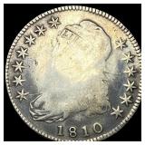 1810 Capped Bust Half Dollar NICELY  CIRCULATED