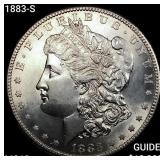 1883-S Morgan Silver Dollar UNCIRCULATED