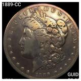 1889-CC Morgan Silver Dollar LIGHTLY CIRCULATED