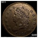 1811 Classic Head Large Cent CHOICE AU