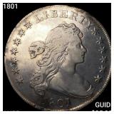 1801 Draped Bust Dollar HIGH GRADE