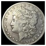 1892-S Silver Morgan Dollar CLOSELY UNCIRCULATED