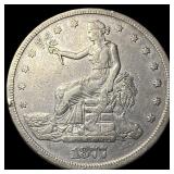 1877-S Silver Trade Dollar CLOSELY UNCIRCULATED
