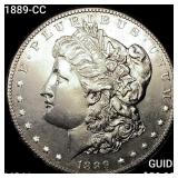 1889-CC Morgan Silver Dollar UNCIRCULATED