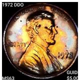 1972 DDO Lincoln Memorial Cent CHOICE BU