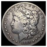 1884-S Silver Morgan Dollar LIGHTLY CIRCULATED