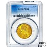 1911-S $10 Gold Eagle PCGS MS62