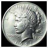 1921 Silver Peace Dollar UNCIRCULATED