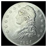 1834 Capped Bust Half Dollar UNCIRCULATED