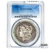 1893-CC Morgan Silver Dollar PCGS VG08