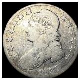 1830 Capped Bust Half Dollar CLOSELY UNCIRCULATED