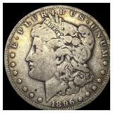 1896-S Silver Morgan Dollar LIGHTLY CIRCULATED