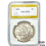 1986 Morgan Silver Dollar PGA MS63