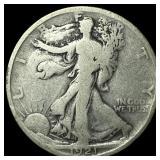 1921 Walking Liberty Half Dollar NICELY CIRCULATED