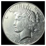 1923-S Silver Peace Dollar UNCIRCULATED
