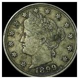 1899 Liberty Head Nickel NEARLY UNCIRCULATED