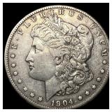1904-S Silver Morgan Dollar NEARLY UNCIRCULATED