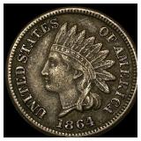 1864 Indian Head Cent CHOICE AU