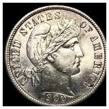 1900-S Silver Barber Dime UNCIRCULATED