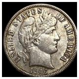 1916-S Silver Barber Dime UNCIRCULATED