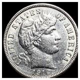 1916 Barber Dime UNCIRCULATED