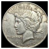 1935-S Silver Peace Dollar CLOSELY  UNCIRCULATED