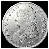 1831 Capped Bust Half Dollar NEARLY  UNCIRCULATED