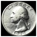 1932-D Silver Washington Quarter CLOSELY  UNCIRCU