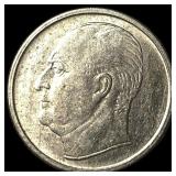 1965 Norway Copper Nickel 50 Ore