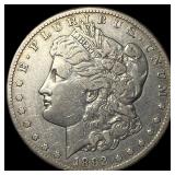 1892-CC Silver Morgan Dollar NEARLY UNCIRCULATED
