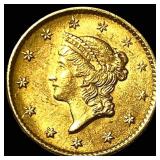 1854 Gold $1 Liberty Head Type 1 UNCIRCULATED