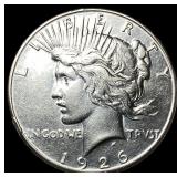 1926-S Silver Peace Dollar CLOSELY UNCIRCULATED