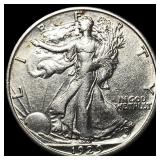 1929-S Silver Walking Liberty Half Dollar UNCIRCUL