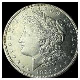 1921 Silver Morgan Dollar CHOICE AU