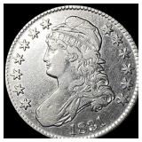 1831 Capped Bust Half Dollar CLOSELY  UNCIRCULATE
