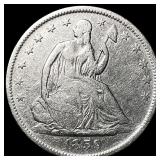 1859-O Silver Seated Liberty Half Dollar  CLOSELY