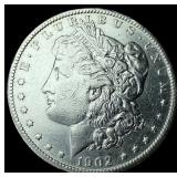 1902-S Morgan Silver Dollar CLOSELY UNCIRCULATED