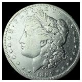 1894-S Silver Morgan Dollar NEARLY UNCIRCULATED