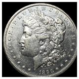 1890-CC Silver Morgan Dollar CHOICE AU