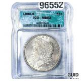 1880-S Morgan Silver Dollar ICG MS63
