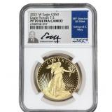 2021-W Gold Eagle $50 1 oz NGC PF70 UC