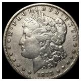 1878-CC Silver Morgan Dollar NEARLY UNCIRCULATED